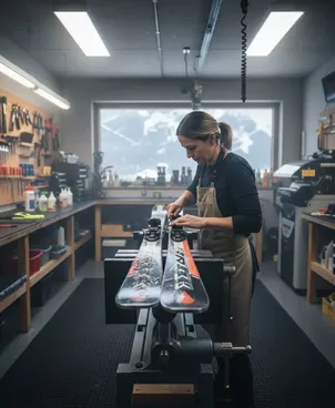 Sport 2000's expertise for ski maintenance