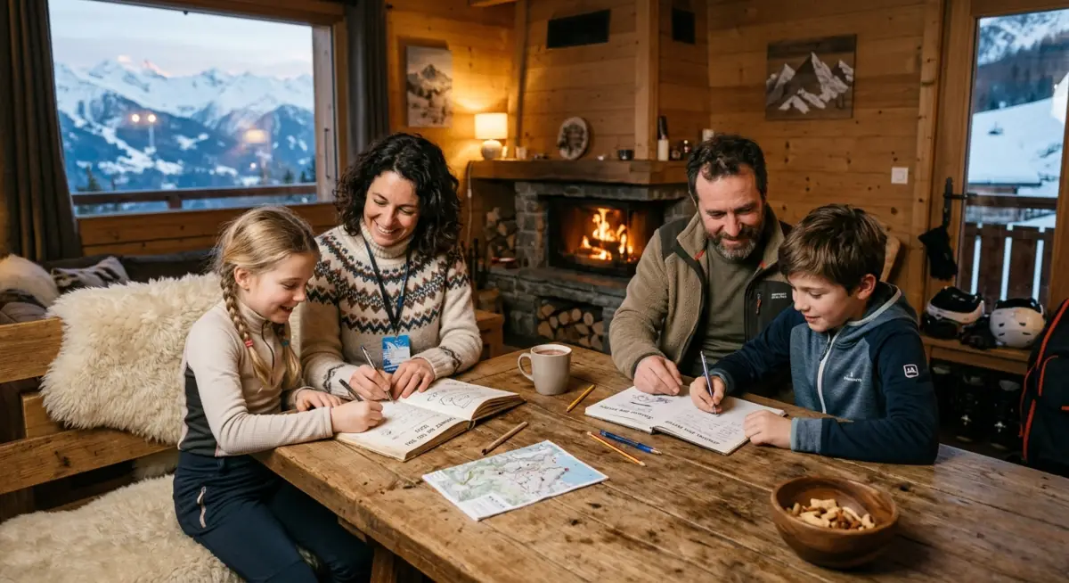 Remplir son carnet de souvenirs au ski