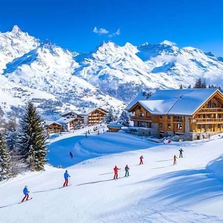 Montagne enneigé