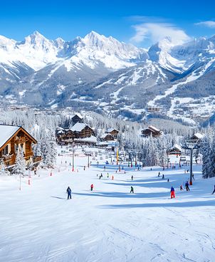 Which ski resorts are close to Montpellier?